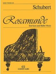 Franz Schubert: Rosamunde (noty na snadný klavír)