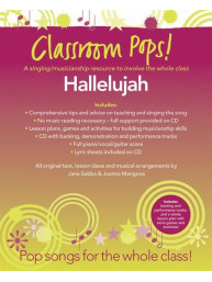 Classroom Pops! Leonard Cohen - Hallelujah (noty na klavír, zpěv, akordy) (+audio)