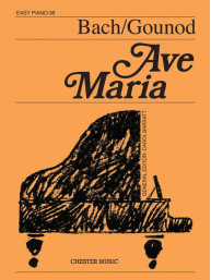 Bach / Gounod: Ave Maria (noty na snadný klavír)