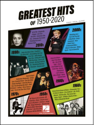 Greatest Hits of 1950-2020 (noty na klavír, zpěv, akordy)