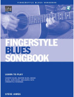 Steve James: Fingerstyle Blues Songbook (noty, tabulatury na kytaru) (+audio)