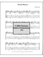 Johnny Hiland: Strictly Rhythm (noty, tabulatury na kytaru) (+audio)
