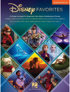Disney Favorites (velké noty na snadný klavír)