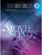 The Best Movie Songs Ever Songbook - 5th Edition (noty na klavír, zpěv, akordy)