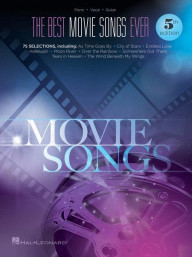 The Best Movie Songs Ever Songbook - 5th Edition (noty na klavír, zpěv, akordy)