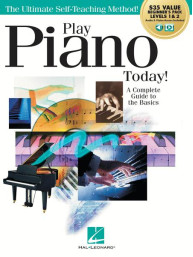 Play Piano Today! All-in-One Beginner's Pack - Book 1+2 (noty na klavír) (+audio/video)