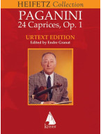 Niccolo Paganini: 24 Caprices for Violin Solo - Jascha Heifetz Version (noty na housle)