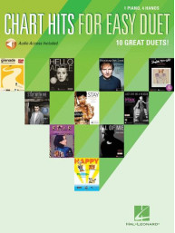 Chart Hits for Easy Duet (noty na čtyřruční klavír) (+audio)