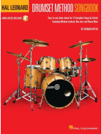Hal Leonard Drumset Method Songbook (noty na bicí) (+audio)