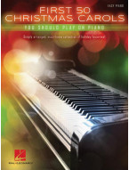 First 50 Christmas Carols You Should Play on Piano (noty na snadný klavír)