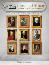 E-Z Play Today 63: Classical Music - 2nd Edition (noty, melodická linka, akordy)