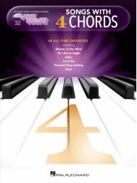 E-Z Play Today 32: Songs with 4 Chords (noty, melodická linka, akordy)