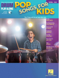 Drum Play-Along 53: Pop Songs for Kids (noty na bicí) (+audio)