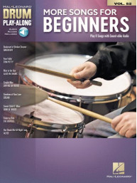 Drum Play-Along 52: More Songs for Beginners (noty na bicí) (+audio)
