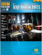 Drum Play-Along 49: Top Rock Hits (noty na bicí) (+audio)