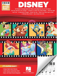 Disney - Super Easy Songbook (noty na super snadný klavír)