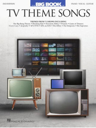 Big Book of TV Theme Songs - 2nd Edition (noty na klavír, zpěv, akordy)