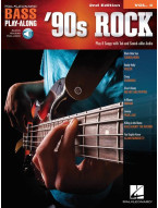 Bass Play-Along 4: '90s Rock (noty, tabulatury na baskytaru) (+audio)