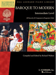 Baroque to Modern: Intermediate Level (noty na klavír)