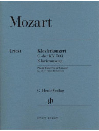 W.A. Mozart: Piano Concerto In C Major K 503 (noty na čtyřruční klavír)