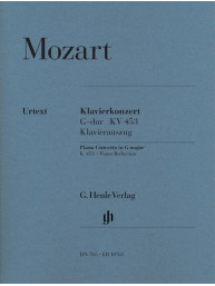 W.A. Mozart: Piano Concerto G Major KV.453 (noty na čtyřruční klavír)