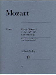 W.A. Mozart: Piano Concerto C KV.467 (noty na čtyřruční klavír)