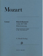 W.A. Mozart: Piano Concerto A Major KV 488 (noty na čtyřruční klavír)