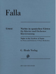 Manuel de Falla: Nights in the Gardens of Spain (noty na čtyřruční klavír)