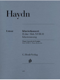 Joseph Haydn: Piano Concerto In D Major (noty na čtyřruční klavír)