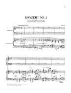 Frédéric Chopin: Konzert 2 f-moll Opus 21 (noty na čtyřruční klavír)