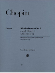 Frédéric Chopin: Concerto for Piano and Orchestra E minor Op. 11, No. 1 (noty na čtyřruční klavír)