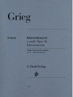 Edvard Grieg: Piano Concerto In A Minor Op.16 (noty na čtyřruční klavír)