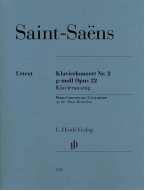Camille Saint-Saëns: Piano Concerto No. 2 In G Minor Op. 22 (noty pro čtyřruční klavír)
