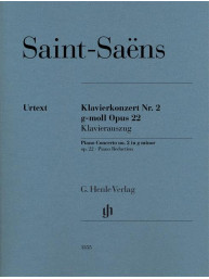 Camille Saint-Saëns: Piano Concerto No. 2 In G Minor Op. 22 (noty pro čtyřruční klavír)