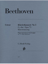 Beethoven: Piano Concerto No. 5 In E Flat Major Op. 73 (noty na čtyřruční klavír)