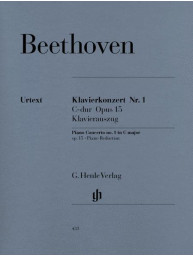 Beethoven: Concerto For Piano And Orchestra No.1 In C Op.15 (noty na čtyřruční klavír)