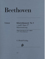 Beethoven: Concerto for Piano and Orchestra no. 3 C minor op. 37 (noty na čtyřruční klavír)