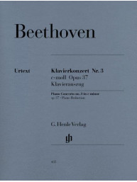 Beethoven: Concerto for Piano and Orchestra no. 3 C minor op. 37 (noty na čtyřruční klavír)