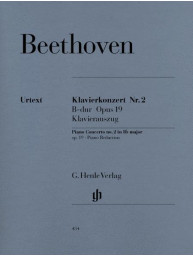 Beethoven: Concerto for Piano and Orchestra F minor Op. 21, No. 2 (noty na čtyřruční klavír)