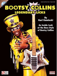 Bootsy Collins Legendary Licks (noty, tabulatury na baskytaru) (+audio)
