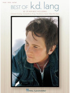 Best Of K.D. Lang  (noty na klavír, zpěv, akordy)