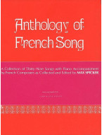 Anthology of Modern French Song (noty na zpěv, vysoký hlas, klavír)