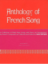 Anthology of Modern French Song (noty na zpěv, vysoký hlas, klavír)