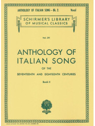 Anthology of Italian Song of 17th-18th Century 2 (noty na zpěv, klavír)