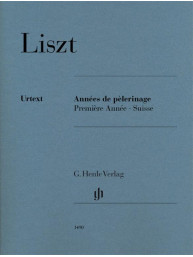 Franz Liszt: Années de pélerinage (noty na klavír)