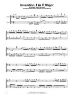 Mr. & Mrs. Cello: 2-Part Inventions by J.S. Bach (noty na violoncello) (+audio)
