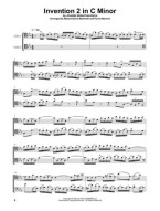 Mr. & Mrs. Cello: 2-Part Inventions by J.S. Bach (noty na violoncello) (+audio)