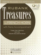 Rubank Treasures for French Horn (noty na lesní roh, klavír) (+audio)
