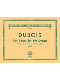 Théodore Dubois: 10 Pieces (noty na varhany)
