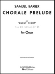 Samuel Barber: Chorale Prelude On Silent Night (noty na varhany)